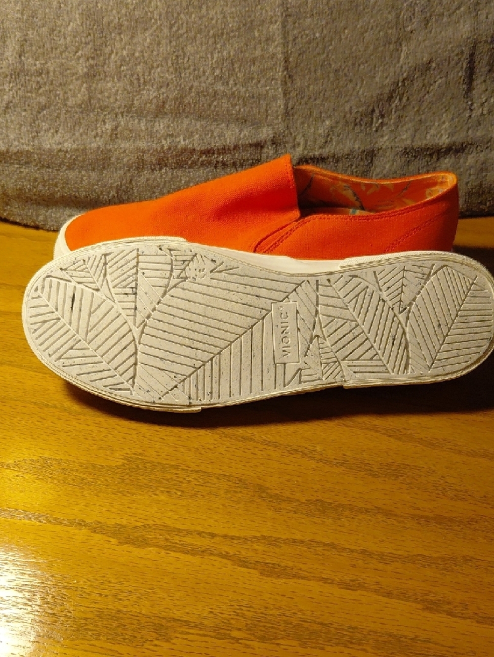Vionic Groove Canvas Slip-On Flats - Picture 6 of 7